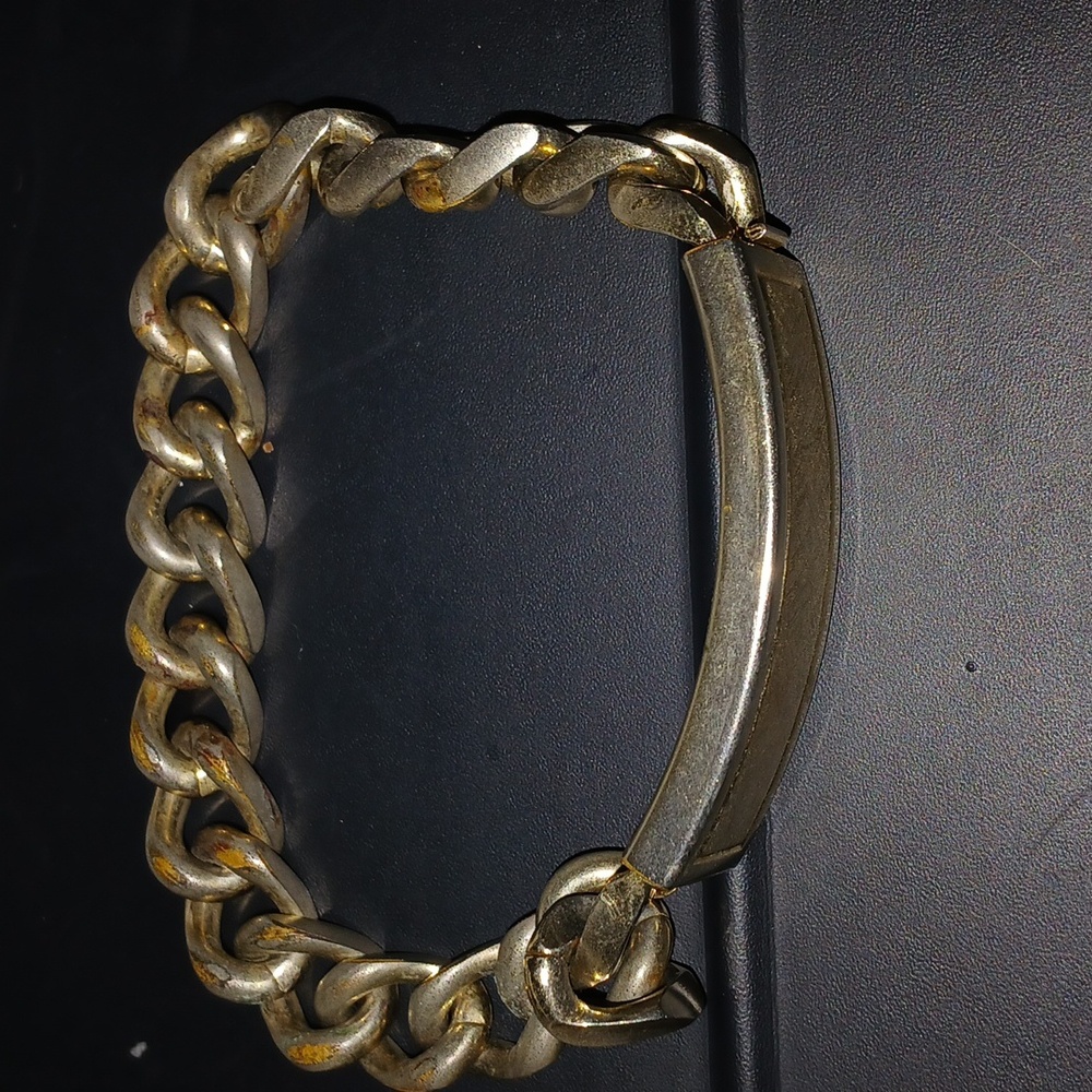 Vintage Speidel link ID bracelet
